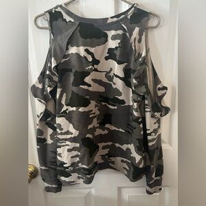 Soho Camouflage Crewneck Sweater